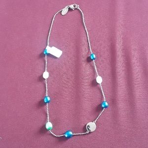 Seahawks pearl necklace